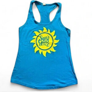 Women’s “Suns Out Guns Out” tank. Size Small